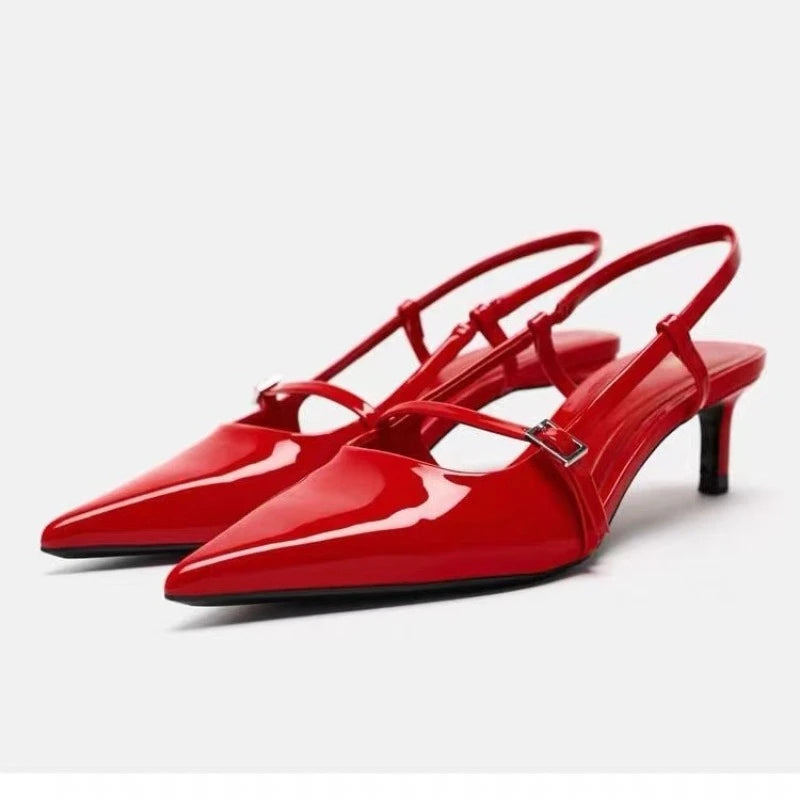 The Caratal Red Patent Leather Women Sandal main image 1