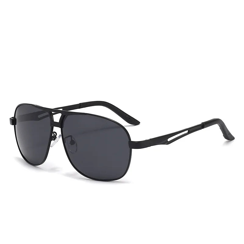 Male Vintage Black Pilot Sunglasses Luxury Men's Polarized Sunglasses Driving Sun Glasses for Men Women Brand Designer Eyewear-Dollar Bargains Online Shopping Australia