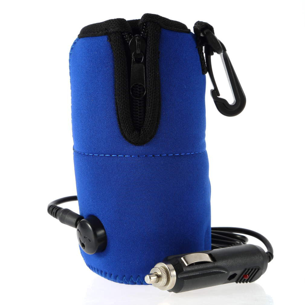 12V Portable DC Car Baby Bottle Warmer Heater Cover Portable Food Milk Travel Cup Covers 100%-Dollar Bargains Online Shopping Australia