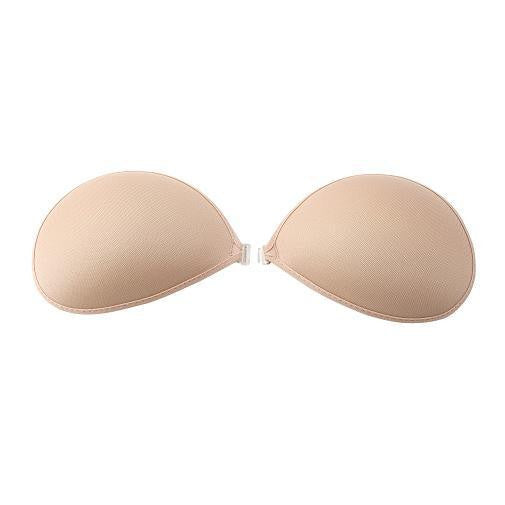 Women Invisible Push Up Bra Self-Adhesive Silicone Bust Front Closure sticky bra Backless Strapless Bra A B C D-Dollar Bargains Online Shopping Australia