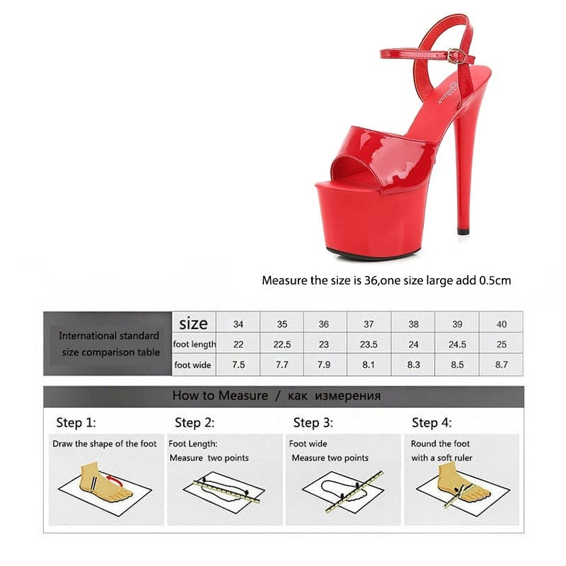 Pole Dance Shoes Stripper High Heels Women Sexy Show Shoes Sandals Party Club Platform High-heeled Shoes Wedding New-Dollar Bargains Online Shopping Australia