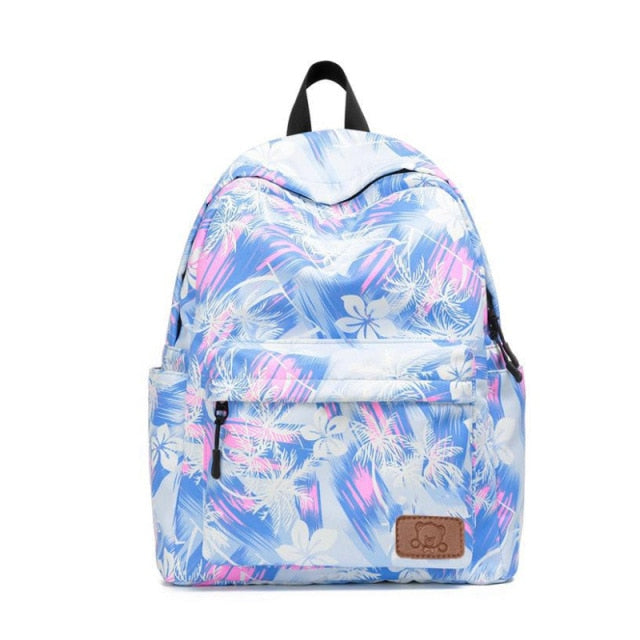 Personalized Backpack Tie-dye Student Large-capacity Embroidery Custom Name School Bag For Teenage Girls Boys-Dollar Bargains Online Shopping Australia