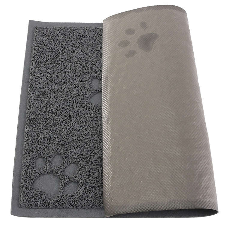 Pet Dog Puppy Cat Feeding Mat Pad Cute Paw PVC Bed Dish Bowl Food Water Feed Placemat Wipe Clean Pet Supplies PC674516-Dollar Bargains Online Shopping Australia