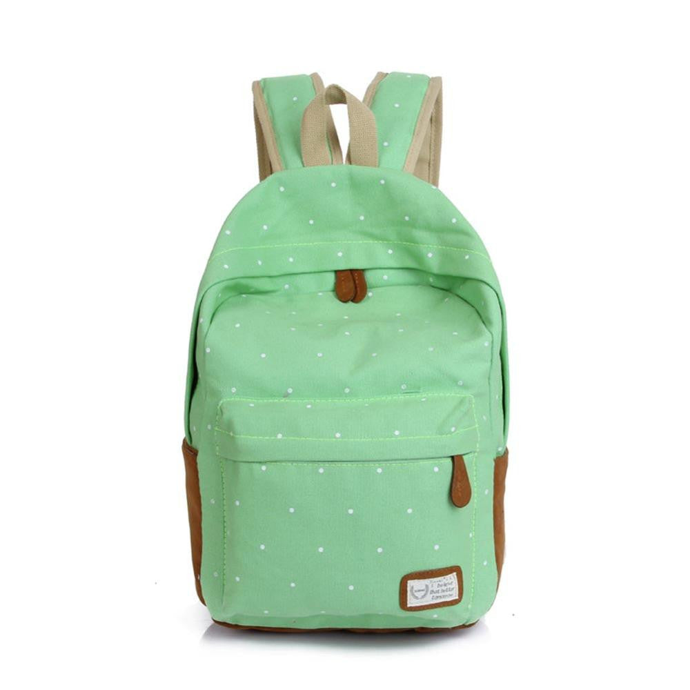 Fashion Unisex Dot Printing Backpack School Book Backpacks For Teenager Girl Boy School Bag Casual Stylish HB88-Dollar Bargains Online Shopping Australia