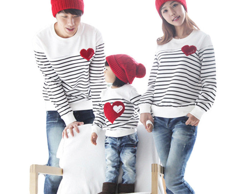 Family Matching Clothing Soft Cotton Shirt Matching Mother Daughter Clothes Family Look Style Father Mother Son KU849-Dollar Bargains Online Shopping Australia