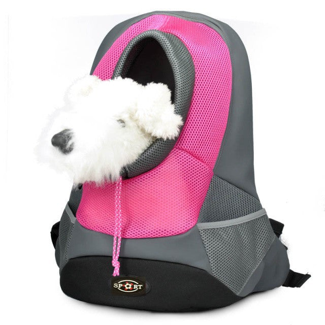 Pet Carrier Dog Carrier Pet Backpack Bag Portable Travel Bag Pet Dog Front Bag Mesh Backpack Head Out Double Shoulder Outdoor-Dollar Bargains Online Shopping Australia