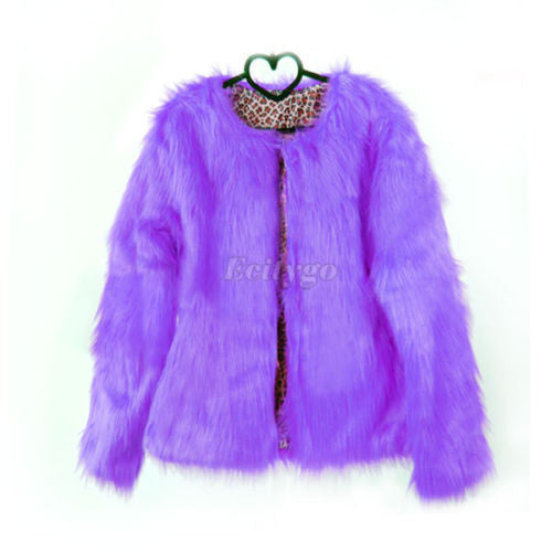 Winter Women Warm Faux Fur Coat Women Vintage Mink Fox Jacket 10 Colors Size S M L XL-Dollar Bargains Online Shopping Australia