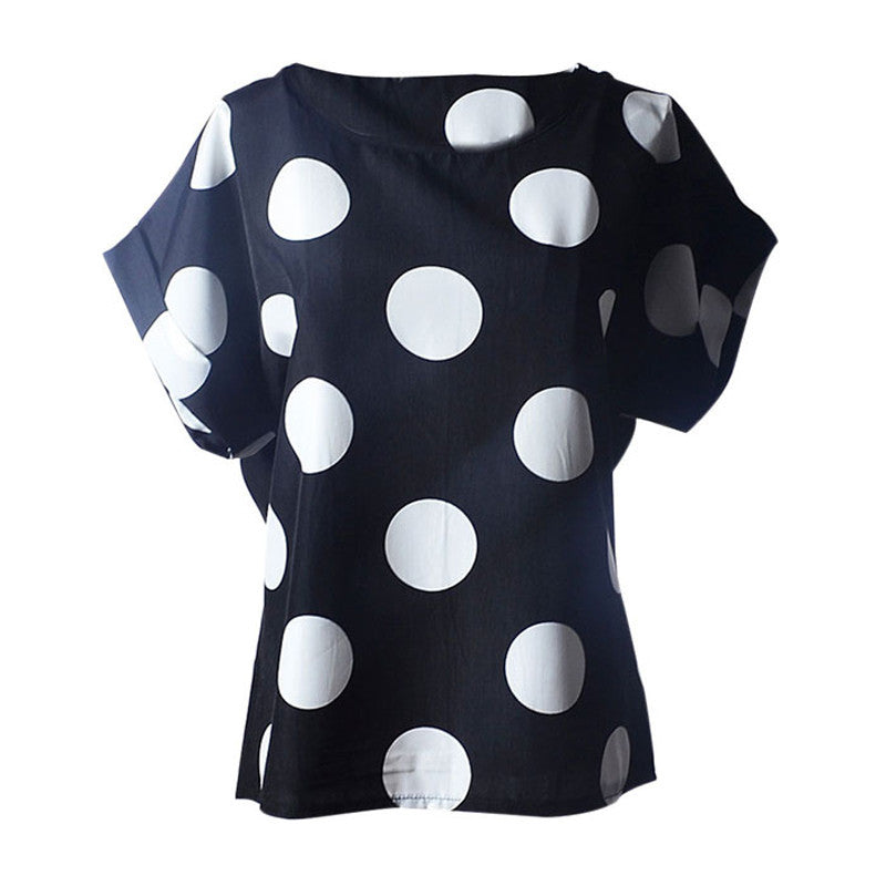 Summer Style Vintage Female T Shirts Heart O-Neck Plus Size Blusas Feminina Woman Top Tee roupa feminina Casual T-Shirt Women-Dollar Bargains Online Shopping Australia