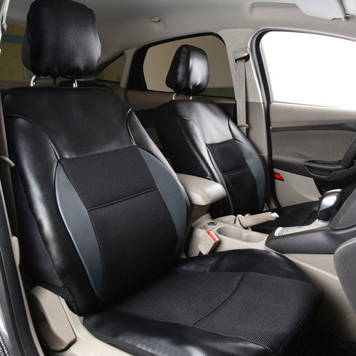 Arrival PU Leather 2 Front Seat Cover Car Seat protector Automobile Seat Covers Backseat Universal fit like opel toyota Ford-Dollar Bargains Online Shopping Australia