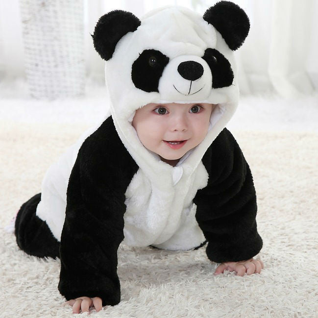 Animal Panda One Piece Long Sleeve Cotton born Baby Romper Baby Costume Clothing Clothes-Dollar Bargains Online Shopping Australia