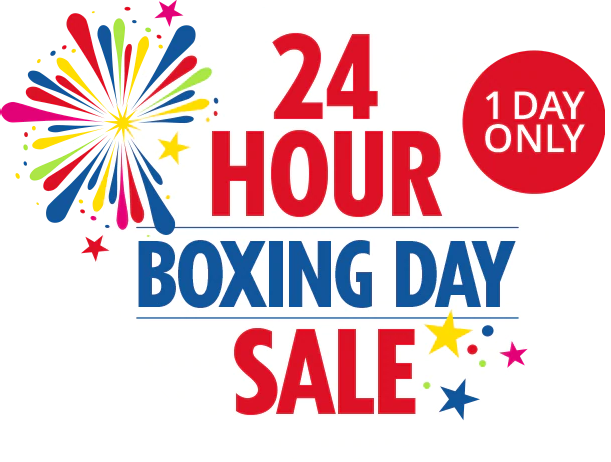 Boxing Day Sale - Coupon Codes Afterpay, Zippay, Laybuy, Latitude Pay and Shop Humm available