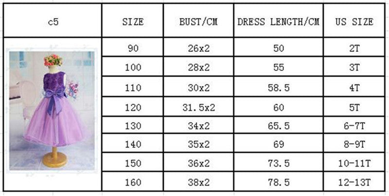 Princess Flower Girl Dress Tutu Wedding Birthday Party Dresses For Girls Children's Costume Teenager Prom Designs