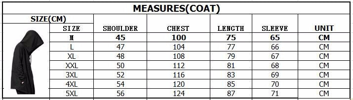 Online discount shop Australia - Men's Black Cloak Hooded Clothing Hip Hop Full Sleeves Men Women Unisex