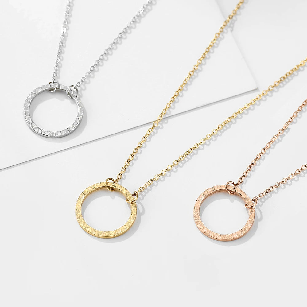 Statement Necklace Women Dainty Stainless Steel Necklace Choker Pendant Necklace Fashion Jewelry-Dollar Bargains Online Shopping Australia