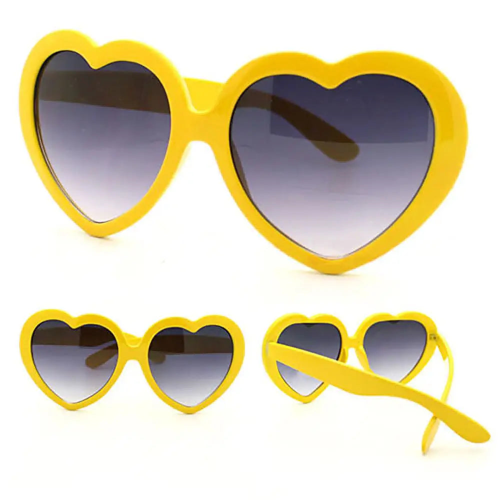 Funny Love Heart Shape Women's Sunglasses Fashion Summer Sunglasses Sun Glasses Gift for Men's Eyewear-Dollar Bargains Online Shopping Australia