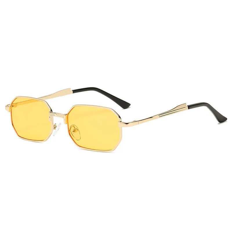 Men's Sunglasses Fashion Rectangle Women metal Luxury Brand Sun glasses-Dollar Bargains Online Shopping Australia