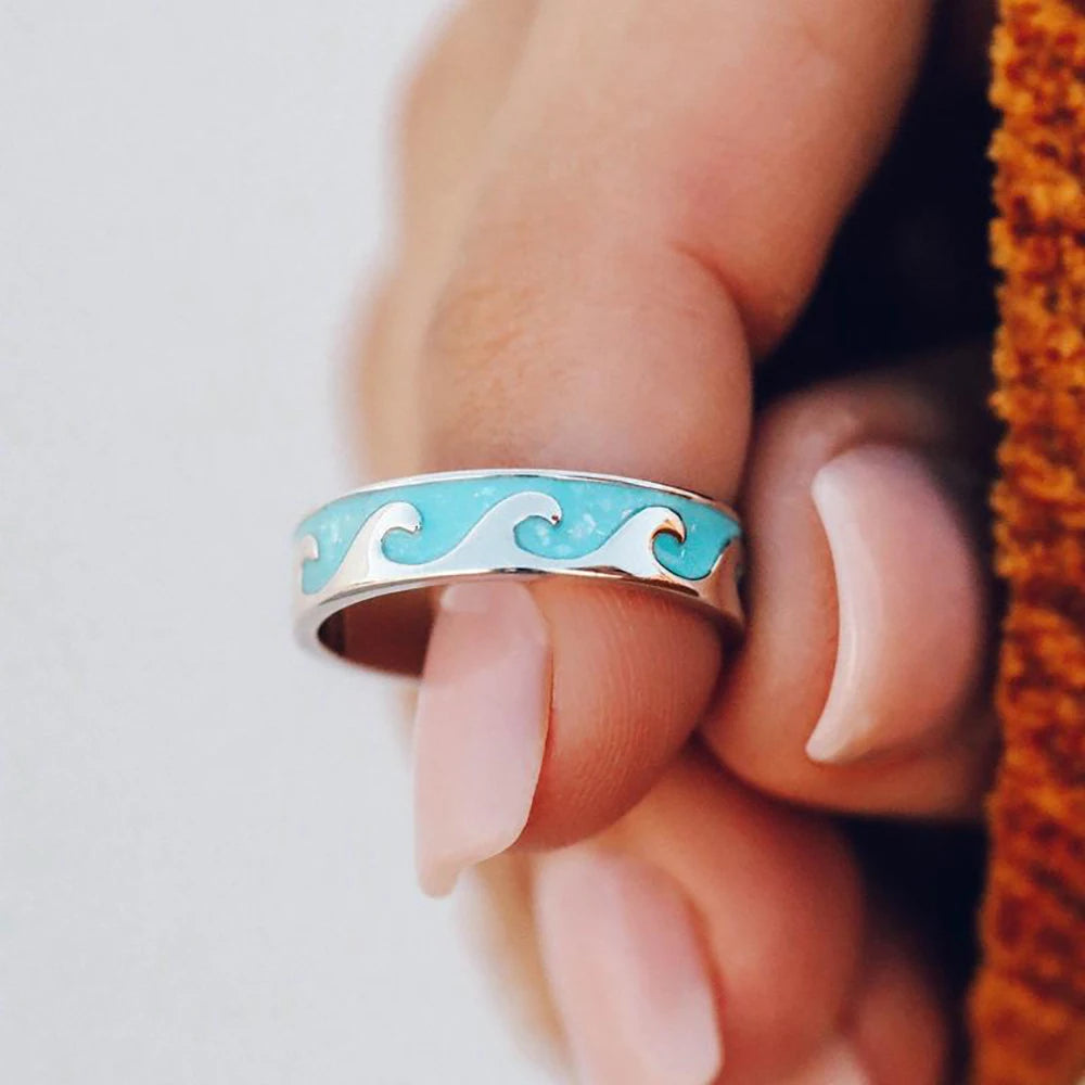 Drip Oil Love Set Ring For Women Simple Light Luxury Ladies Smiley Butterfly Jewelry Birthday Party Gifts-Dollar Bargains Online Shopping Australia