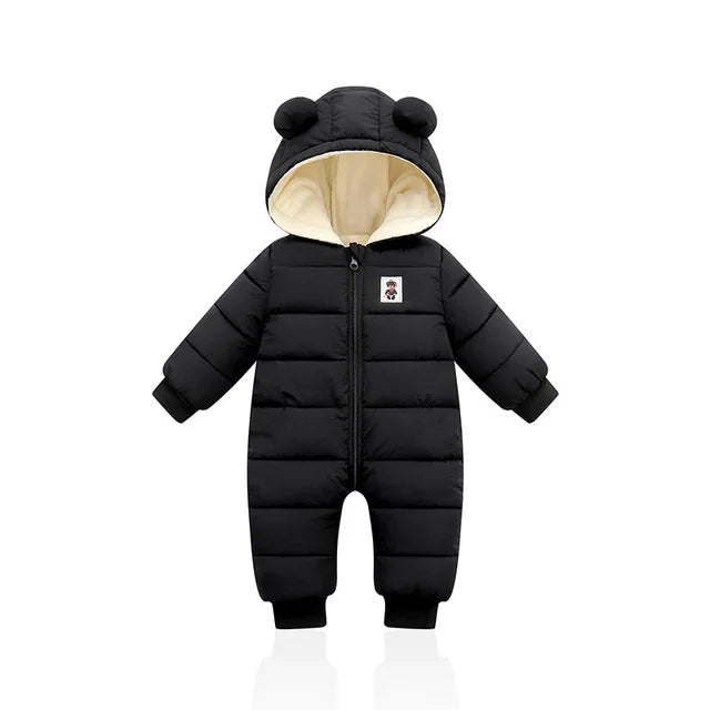 Winter Baby Rompers For Boy Girl Coats Toddler Hooded Bodysuit Thick Cotton Outfit Infants Jumpsuit Children Costume Baby Jacket-Dollar Bargains Online Shopping Australia