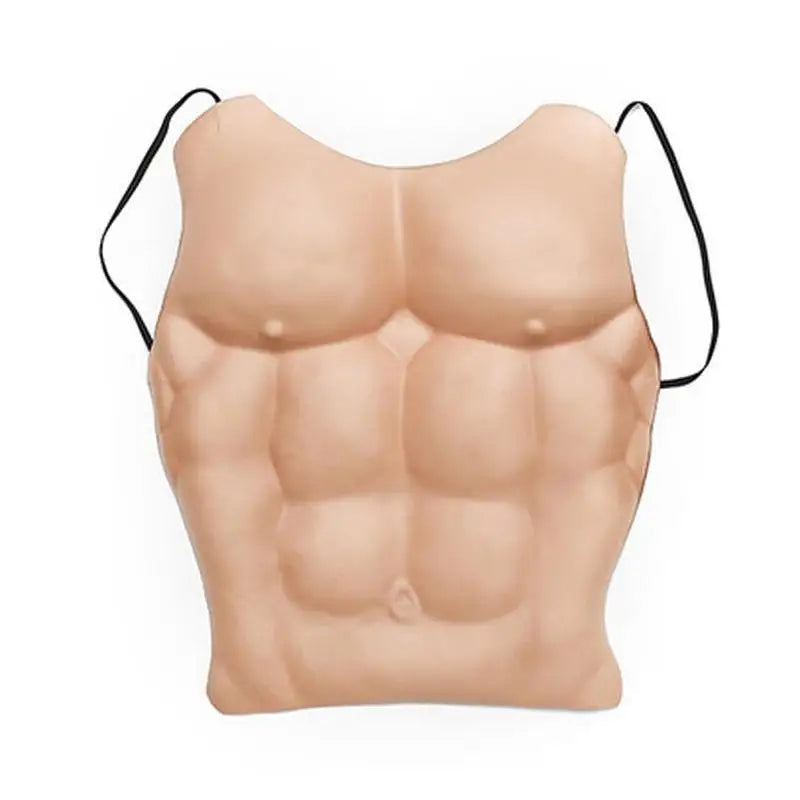 EVA Men Realistic Chest Fake Skin Chest Muscle Lifelike Human Body DIY Costume Cosplay Props Party Halloween Decoration-Dollar Bargains Online Shopping Australia