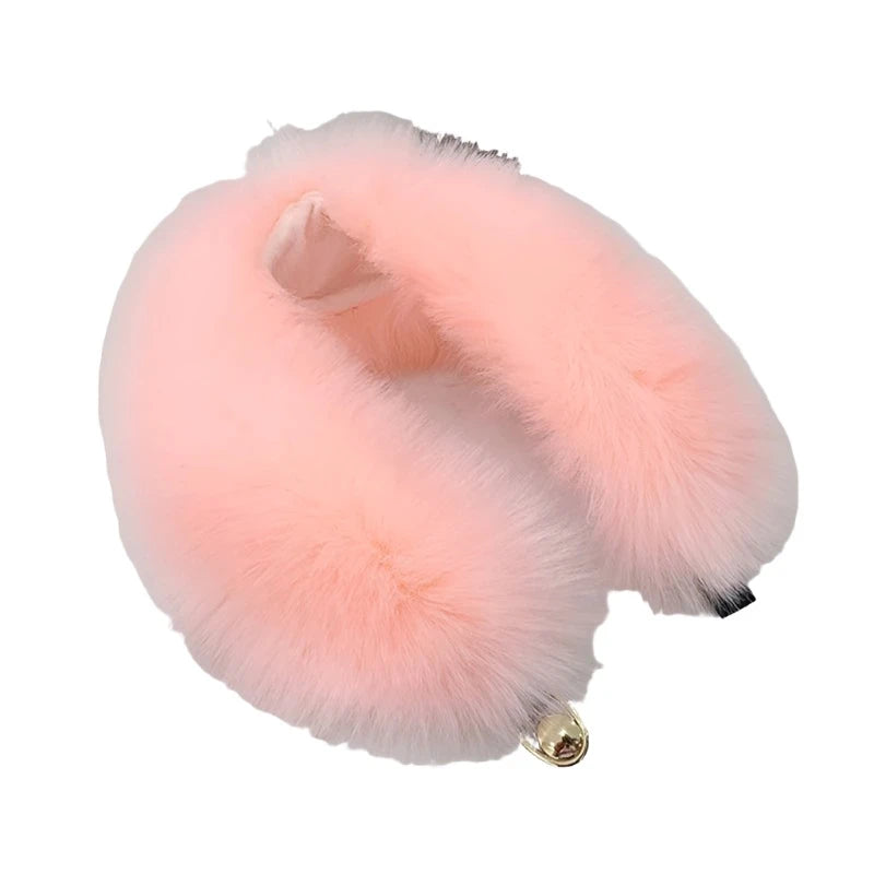 Women Faux Fur Collar Shawl Furry Fur Collar for Winter Coat Hood Fur Decor Plush Fake Fur Scarf Parkas Jacket Fur Collars-Dollar Bargains Online Shopping Australia