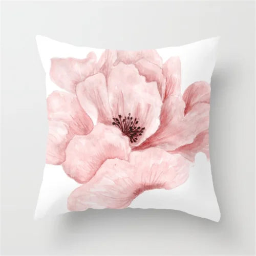 Nordic New Portrait Pink Simple Style Pillow Cover Car and Sofa Big Cushion Throw Pillowcase Nap Pillow-Dollar Bargains Online Shopping Australia