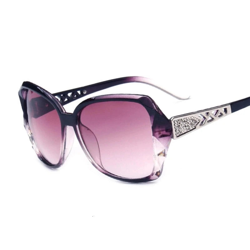 Fashion Square Sunglasses Woman Luxury Brand Big Purple Sun Glasses Female Mirror Shades Ladies Oculos De Sol Feminino-Dollar Bargains Online Shopping Australia