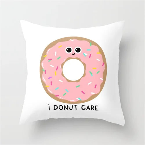 Nordic New Portrait Pink Simple Style Pillow Cover Car and Sofa Big Cushion Throw Pillowcase Nap Pillow-Dollar Bargains Online Shopping Australia