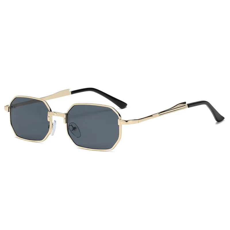Men's Sunglasses Fashion Rectangle Women metal Luxury Brand Sun glasses-Dollar Bargains Online Shopping Australia