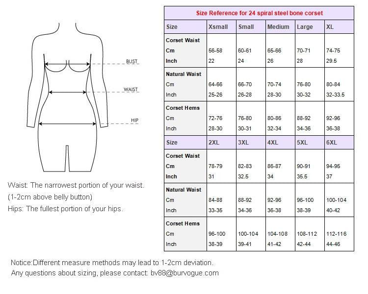 Online discount shop Australia - Burvogue Woman Waist Cincher Corselet Body Shaper Sexy Waist Control underbust Corsets & Bustiers Black Satin Steel Bone Corset