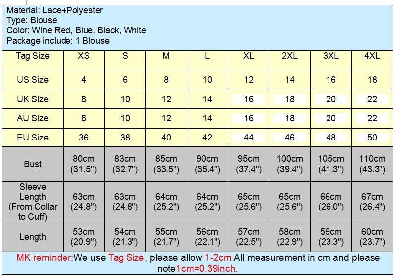 Lace Blouse Women Off Shoulder Slash Neck Crochet Solid Shirts Long Sleeve Slim Casual Tops Plus Size