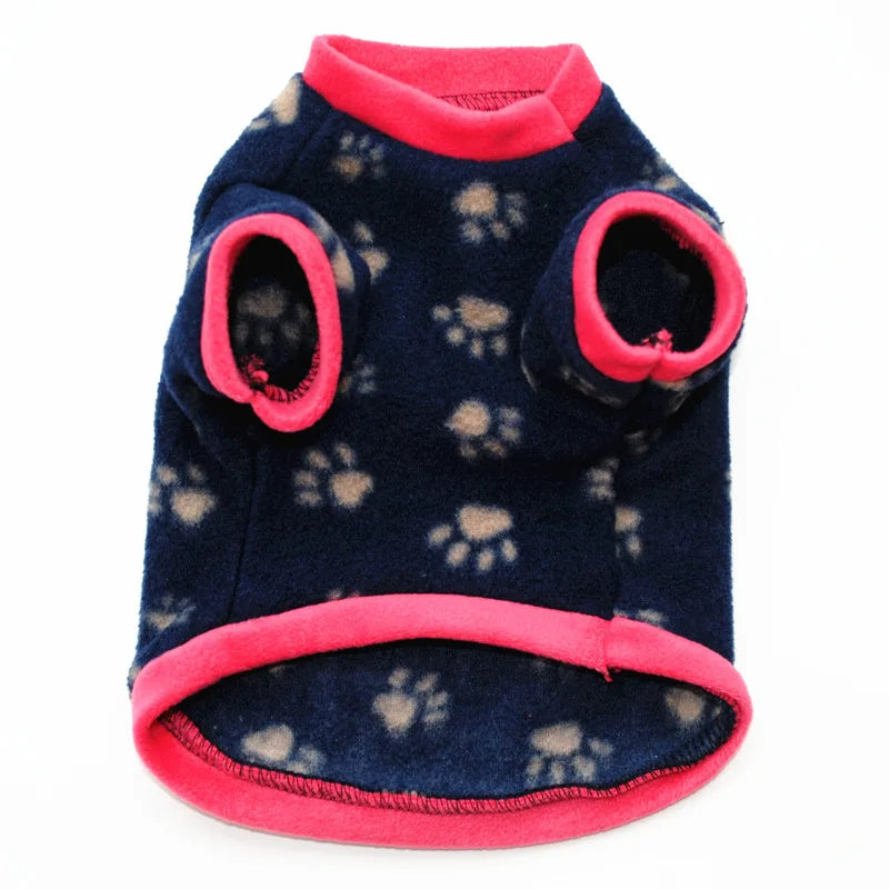 Warm Fleece Pet Dog Clothes Cute Skull Printed Pet Coat Puppy Dogs Shirt Jacket French Bulldog Pullover Camouflage Dog Clothing-Dollar Bargains Online Shopping Australia