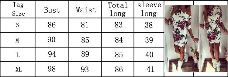 Online discount shop Australia - Dress Cartoon Printed O Neck Half Sleeve Mini Party Dresses Women Spring Floral Casual Bodycon Dress Robe