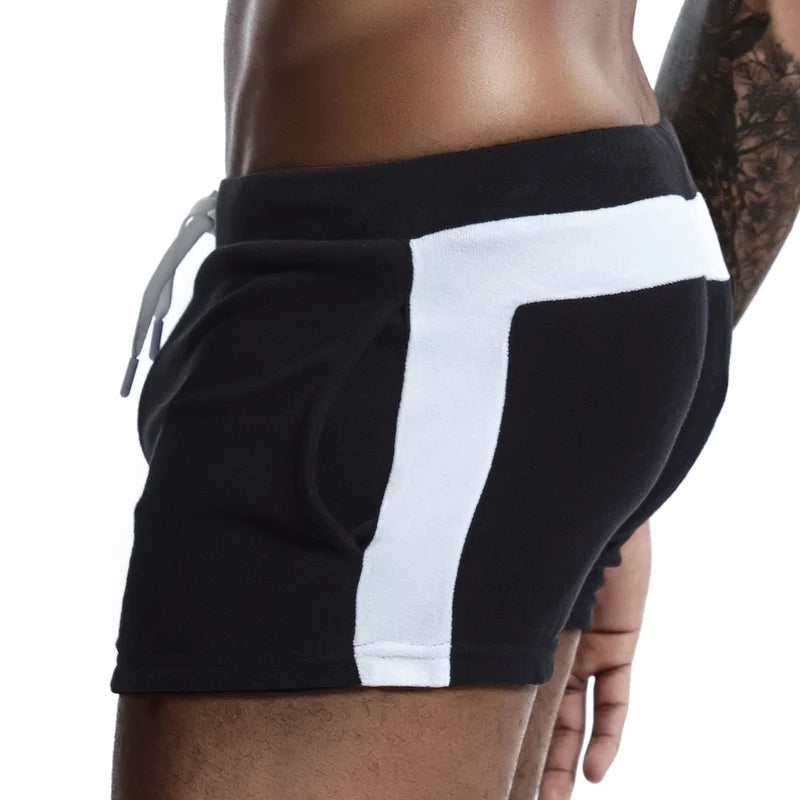 Men Homewear Shorts Sexy Low Waist Cotton Super Soft Comfortable Home Male Panties Boxer Shorts Casual Short Pants-Dollar Bargains Online Shopping Australia