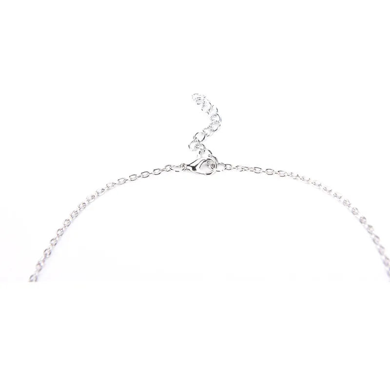 Movie Titanic Heart Of Ocean Pendant Necklace Blue Heart Necklace Crystal Rhinestone Luxury Necklace Women Charming Jewelry