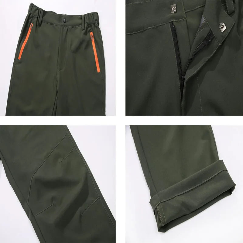 Men Womens Quick Dry Hiking Pants Outdoor Sport Summer Ultra Thin Pants Camping Trekking Fishing Climbing Trousers-Dollar Bargains Online Shopping Australia