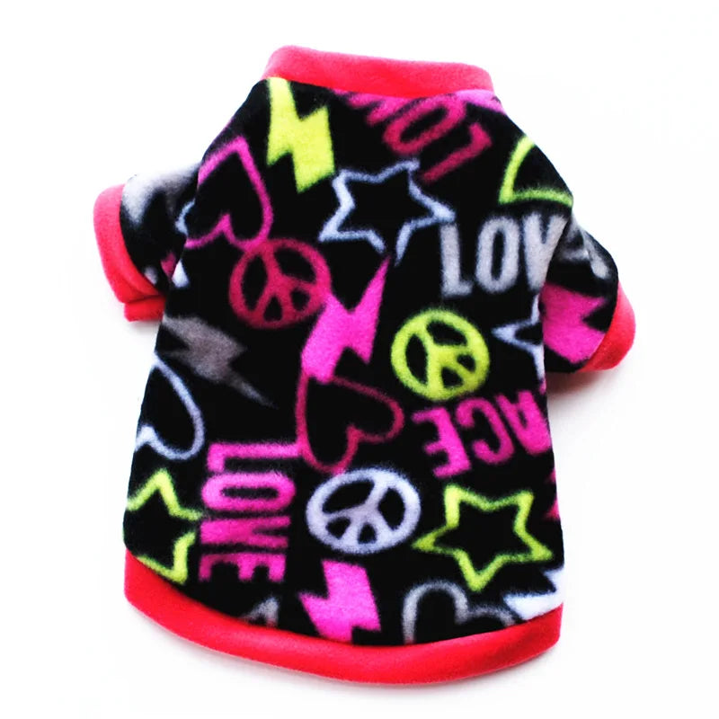 Warm Fleece Pet Dog Clothes Cute Skull Printed Pet Coat Puppy Dogs Shirt Jacket French Bulldog Pullover Camouflage Dog Clothing-Dollar Bargains Online Shopping Australia