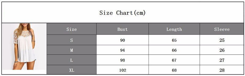 Online discount shop Australia - Blouses and Shirts For Women Vogue Royal Criss Cross Back Cut Out Crochet Short Sleeve Round Neck Blouse