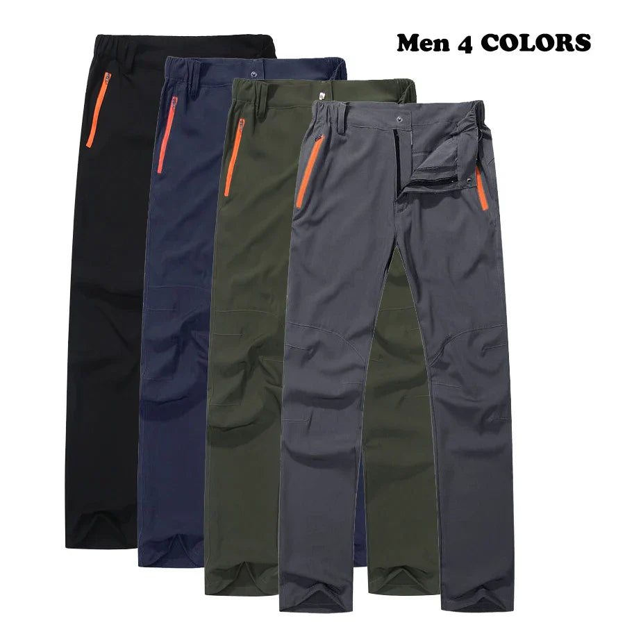 Men Womens Quick Dry Hiking Pants Outdoor Sport Summer Ultra Thin Pants Camping Trekking Fishing Climbing Trousers-Dollar Bargains Online Shopping Australia