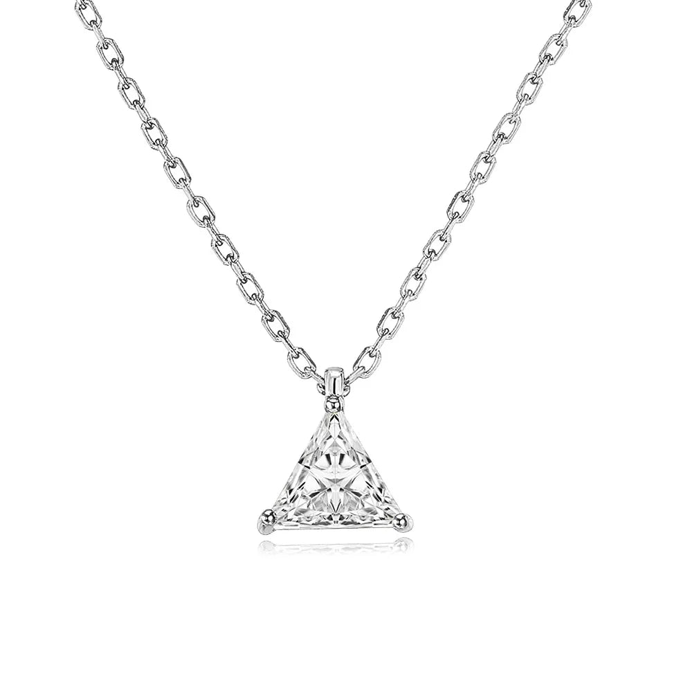 Waterdrop Crystal Pendant Necklace for Women Gold Color Geometric CZ Choker Chain on Neck-Dollar Bargains Online Shopping Australia