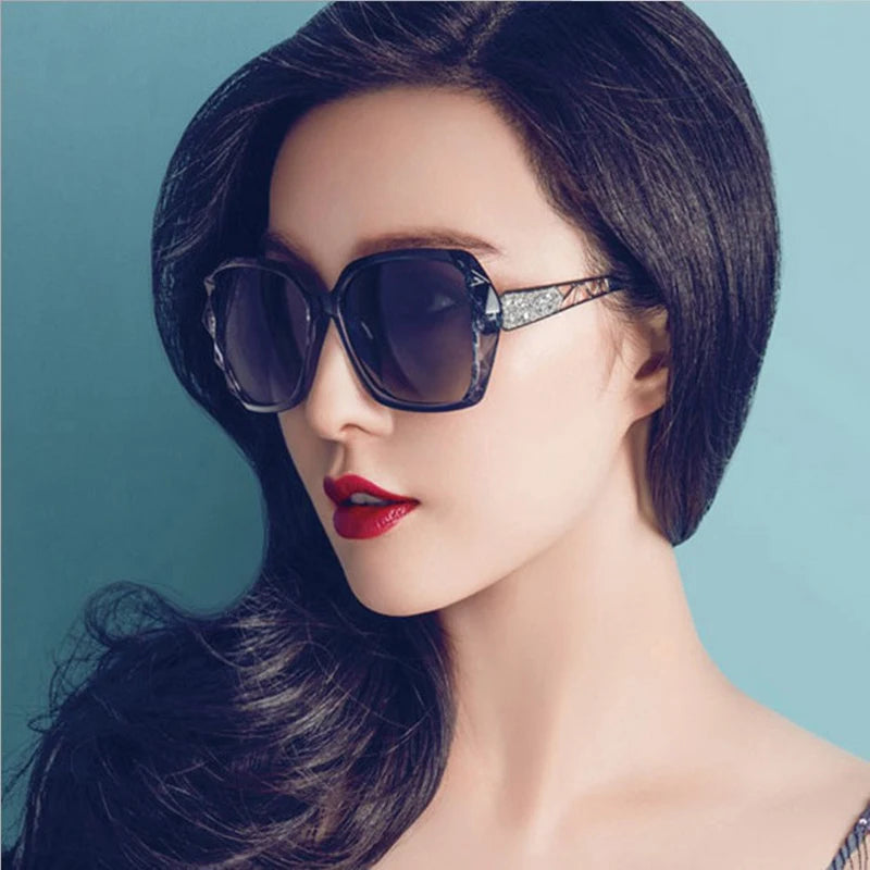 Square Sunglasses Woman Big Sun Glasses Female Mirror Shades Ladies-Dollar Bargains Online Shopping Australia