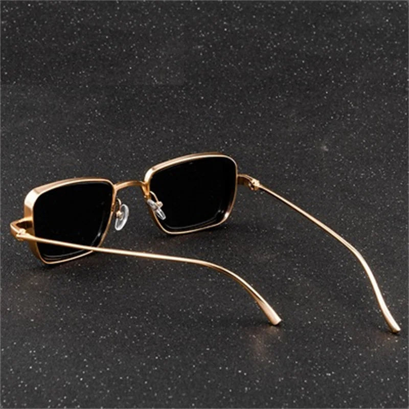 Steampunk Style Square Sunglasses Classic Gothic Men Women Brand Designer Square AlloyFrame Colorful Lens Goggles Sun Glasses-Dollar Bargains Online Shopping Australia