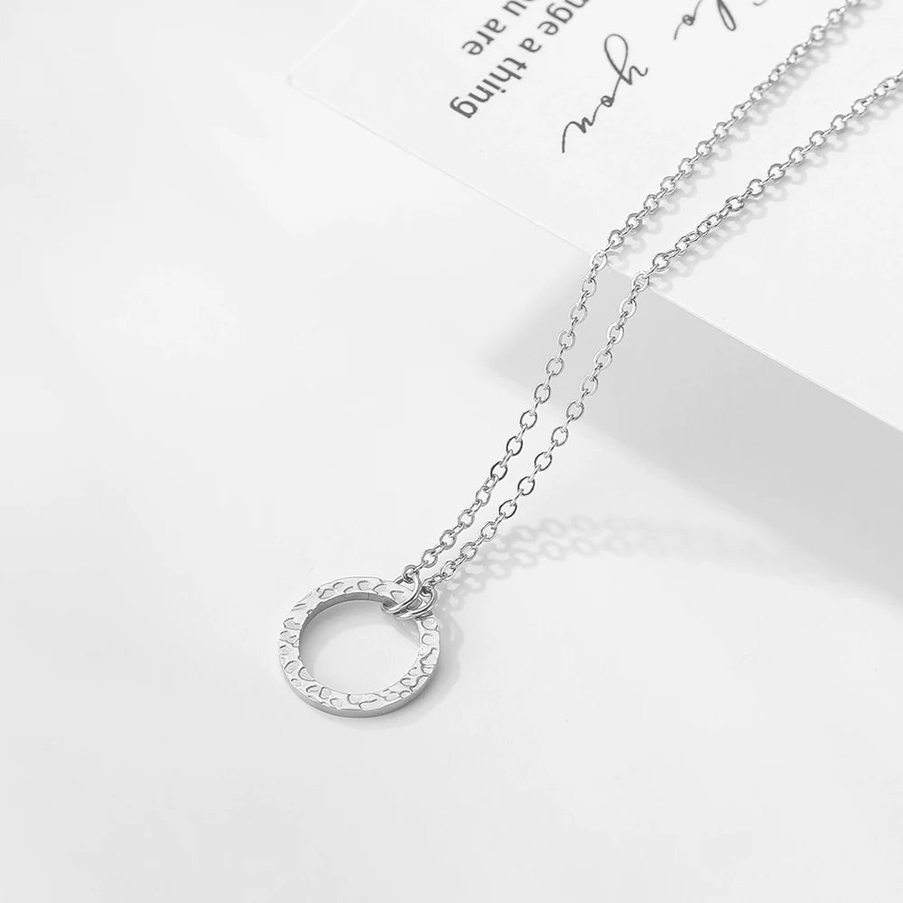 Statement Necklace Women Dainty Stainless Steel Necklace Choker Pendant Necklace Fashion Jewelry-Dollar Bargains Online Shopping Australia