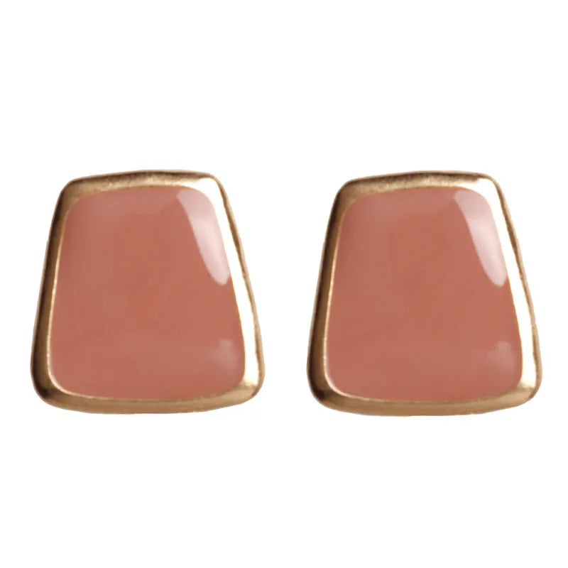 Red Heart Stud Earring Women Metal Gold Color Eye Heart Lips Wedding Statement Earrings Fashion Party Jewelry-Dollar Bargains Online Shopping Australia