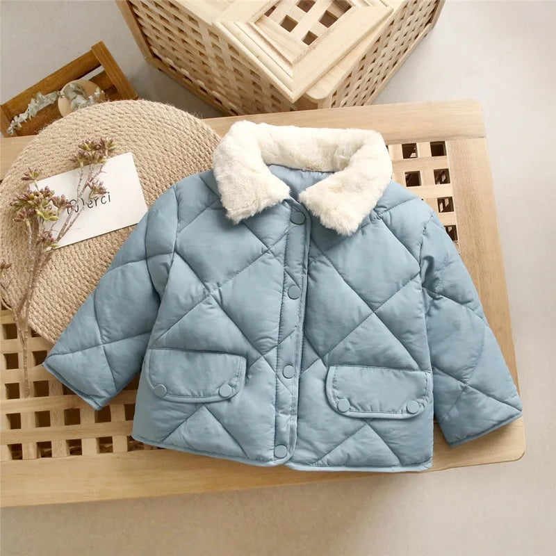 cartoon hoodie plush thickened down padded jacket short cotton padded jacket-Dollar Bargains Online Shopping Australia