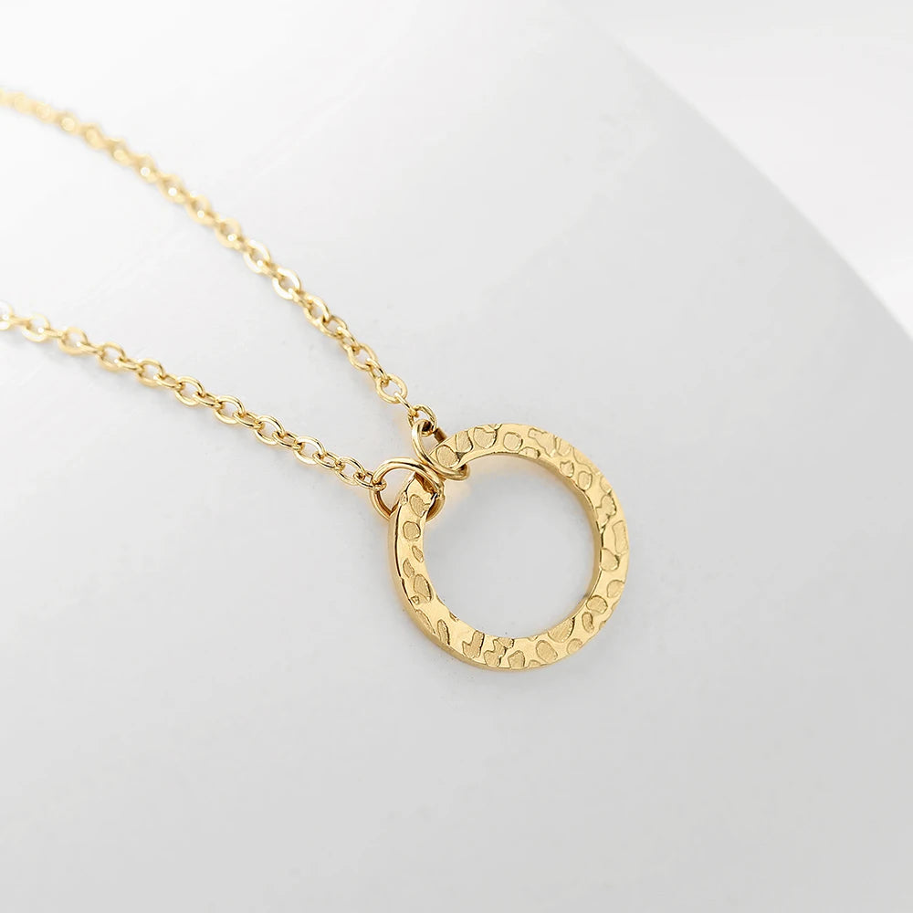 Statement Necklace Women Dainty Stainless Steel Necklace Choker Pendant Necklace Fashion Jewelry-Dollar Bargains Online Shopping Australia