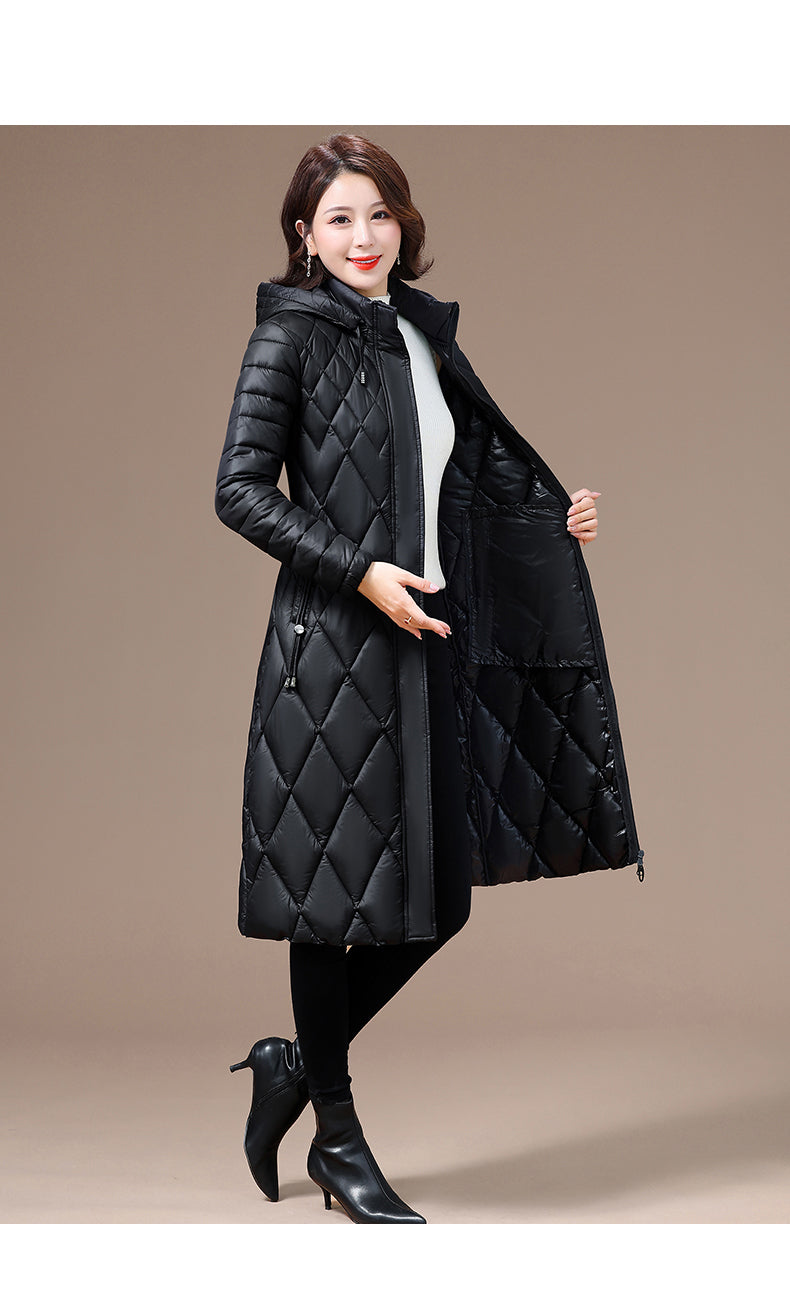 Ladies diamond quilting slim coat women padded jacket fashion jacket-Dollar Bargains Online Shopping Australia