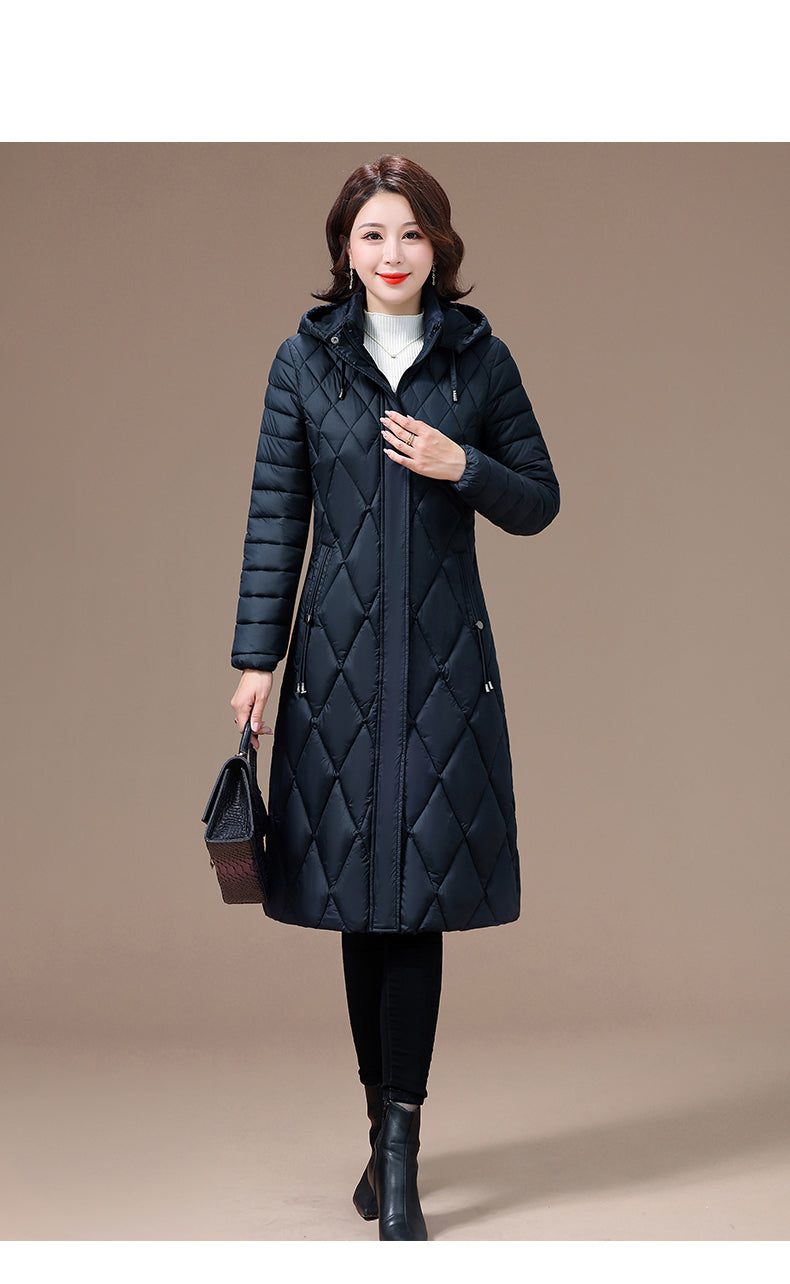 Ladies diamond quilting slim coat women padded jacket fashion jacket-Dollar Bargains Online Shopping Australia
