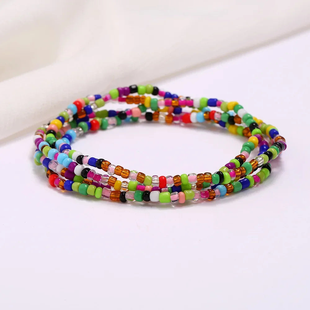 Bohemia Beads Ankle Bracelet Body Jewelry Summer Handmade Beach Anklets For Women Waistchain Foot Chain Girls Accessories Gifts-Dollar Bargains Online Shopping Australia