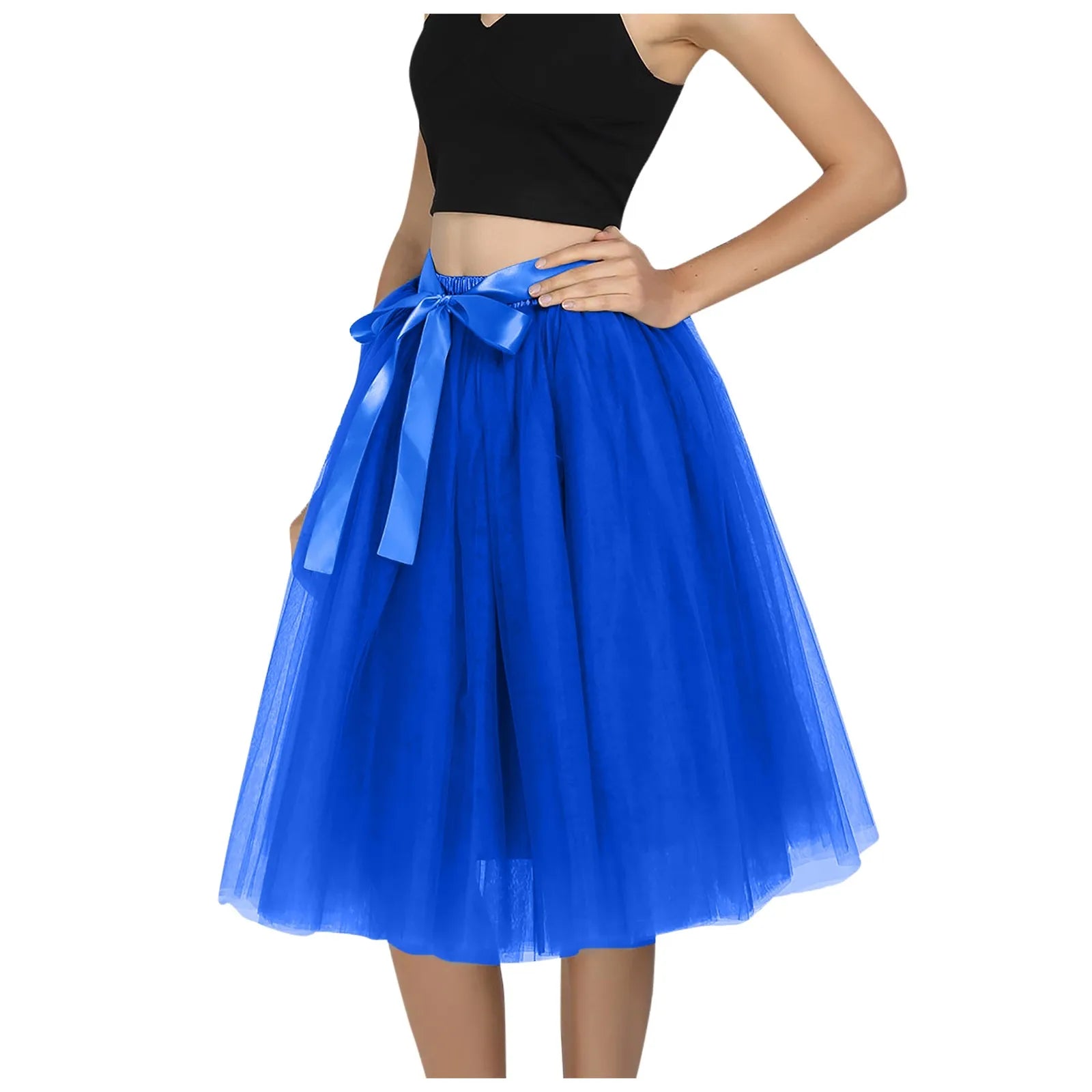 Woman clothes Skirt Women's A-line Stretchy Skater Mini Versatile Casual Flared Skirt-Dollar Bargains Online Shopping Australia