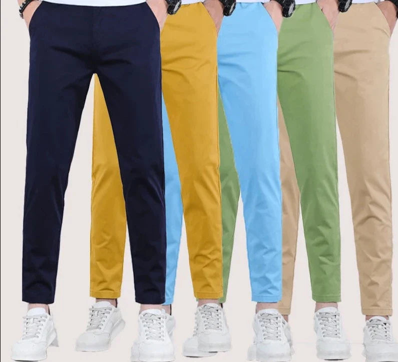 Men's Pants Summer Casual Pant Men's Clothing High Quality Thin Pants Cotton
